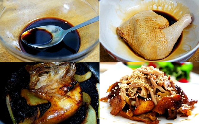 Gà nướng tuyệt hảo bằng nồi cơm điện 