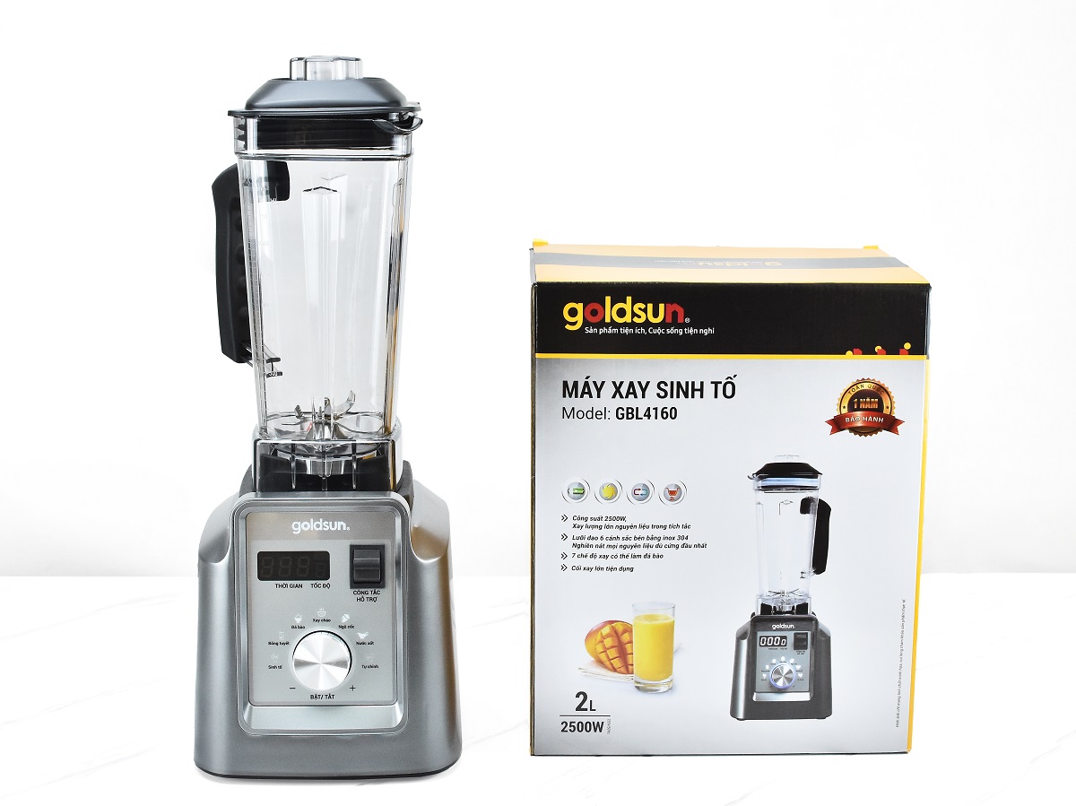 Máy xay sinh tố công suất lớn 7 in 1 Goldsun GBL4160