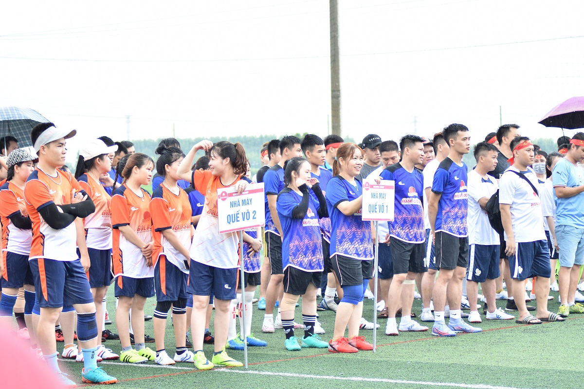 ngày hội “Thể dục thể thao” của toàn bộ CBCNV “Ngôi nhà chung Goldsun” 