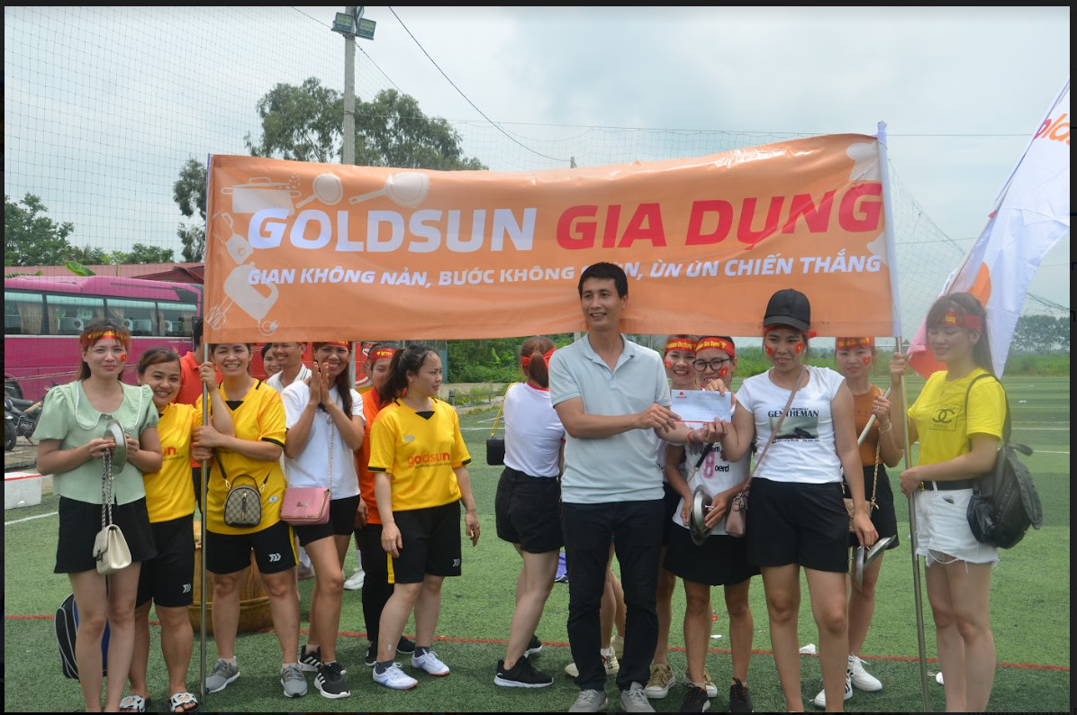 ngày hội “Thể dục thể thao” của toàn bộ CBCNV “Ngôi nhà chung Goldsun” 